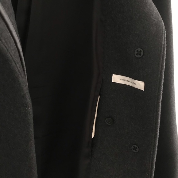 Aritzia dark grey wool & cashmere coat - Picture 3 of 6